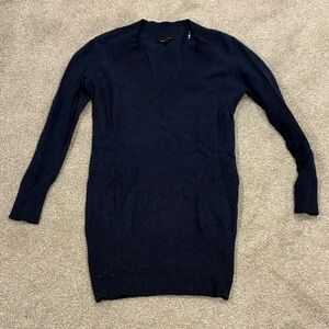 BCBGMaxAzria Deep Blue V-Neck Sweater